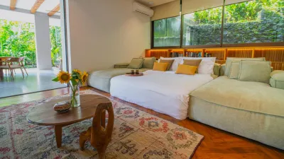 TV-room-family-room-Luxury-5bed-villa-with-Yoga-Shala-River-View-Canggu-4